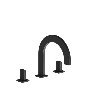 Groovy Deck mounted Roman bath faucet 3/4" valves