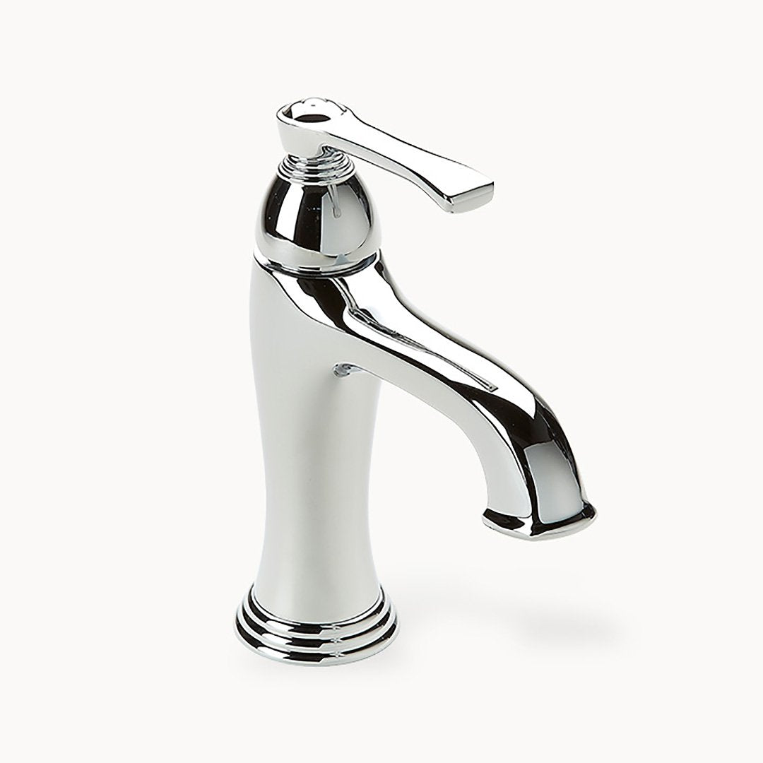 Berea Single Hole Bathroom Faucet with Metal Lever Handle