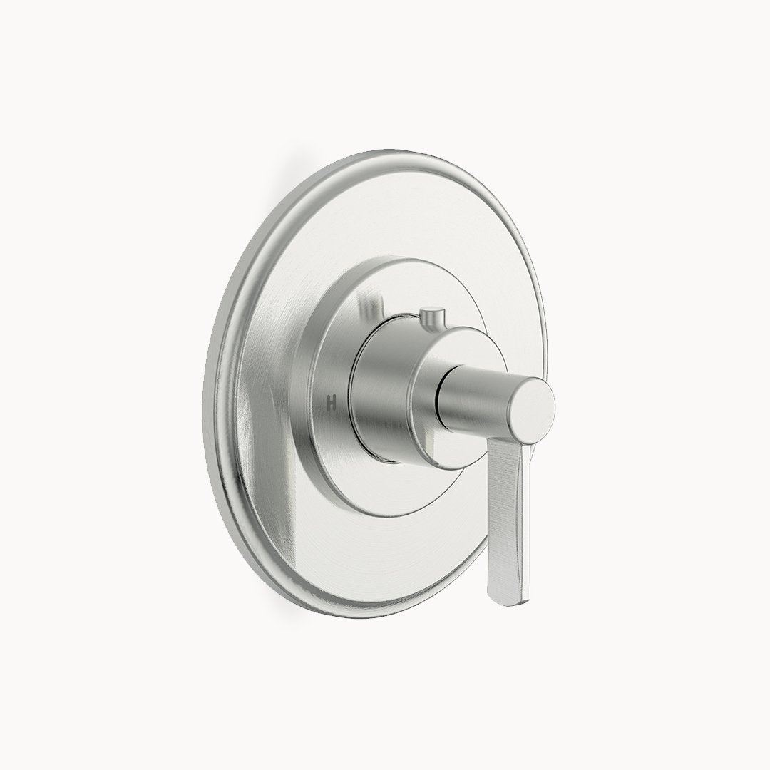 Darby Thermostatic Shower Trim with Metal Lever Handle