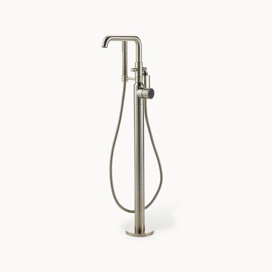 Taos Floor Mount Tub Filler with Hand Shower