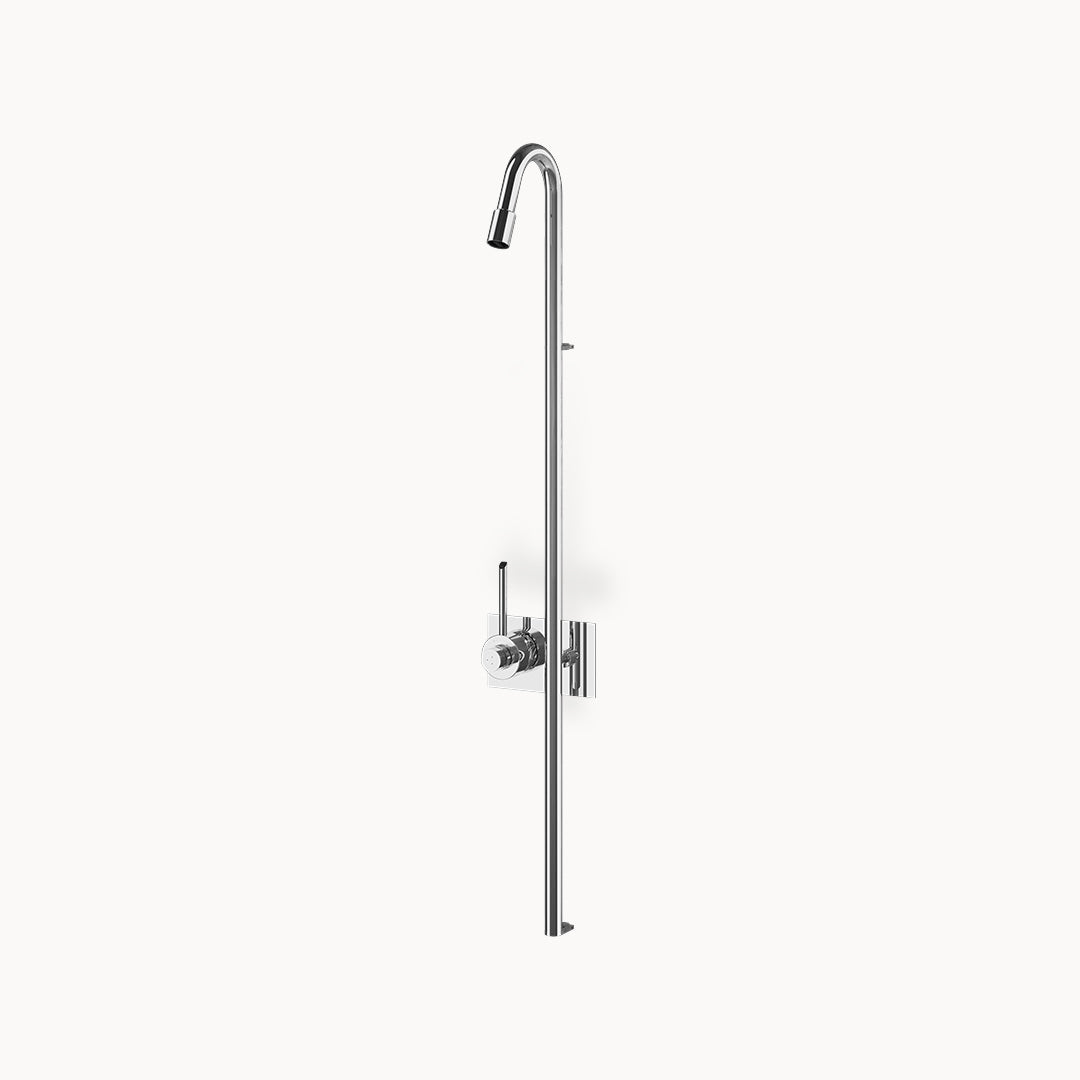 CONTEMPORARY CB401 Outdoor Stainless Steel Wall mount Thermostatic Shower