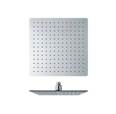 12" Square Stainless Steel Rain Shower Head