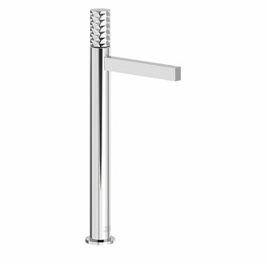 Lollipop Single handle luxury lavatory set with pop-up drain assembly - Diamond