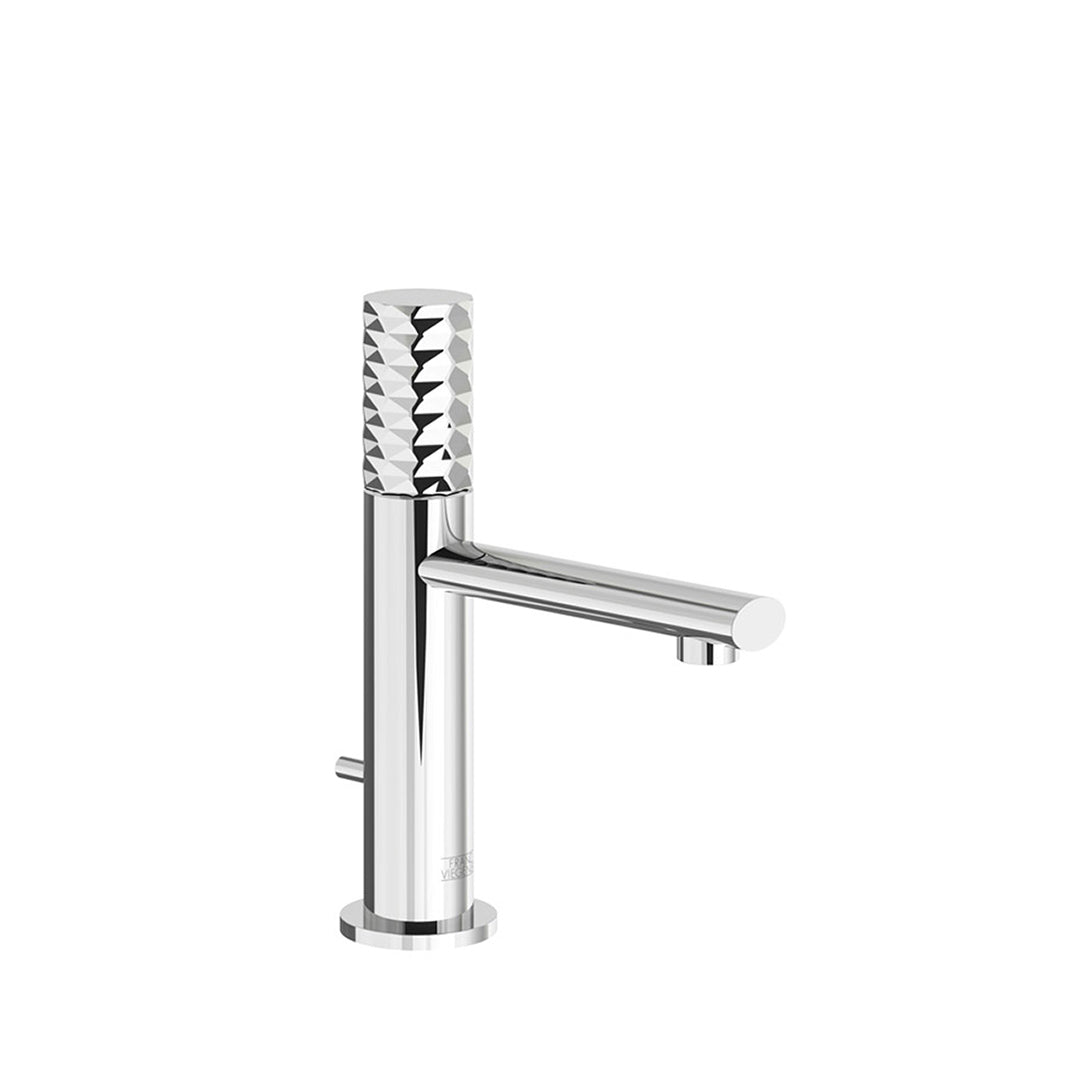 Nerea Single handle luxury lavatory set with pop-up drain assembly - Diamond