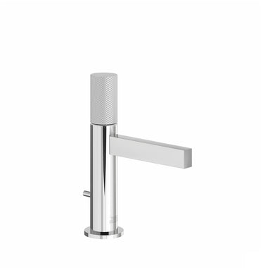Lollipop Single handle luxury lavatory set with pop-up drain assembly - Knurling