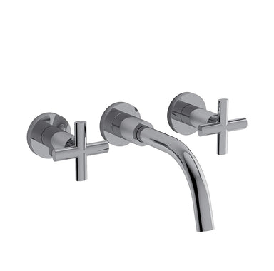 Nerea Wall-mounted lavatory faucet - trim only
