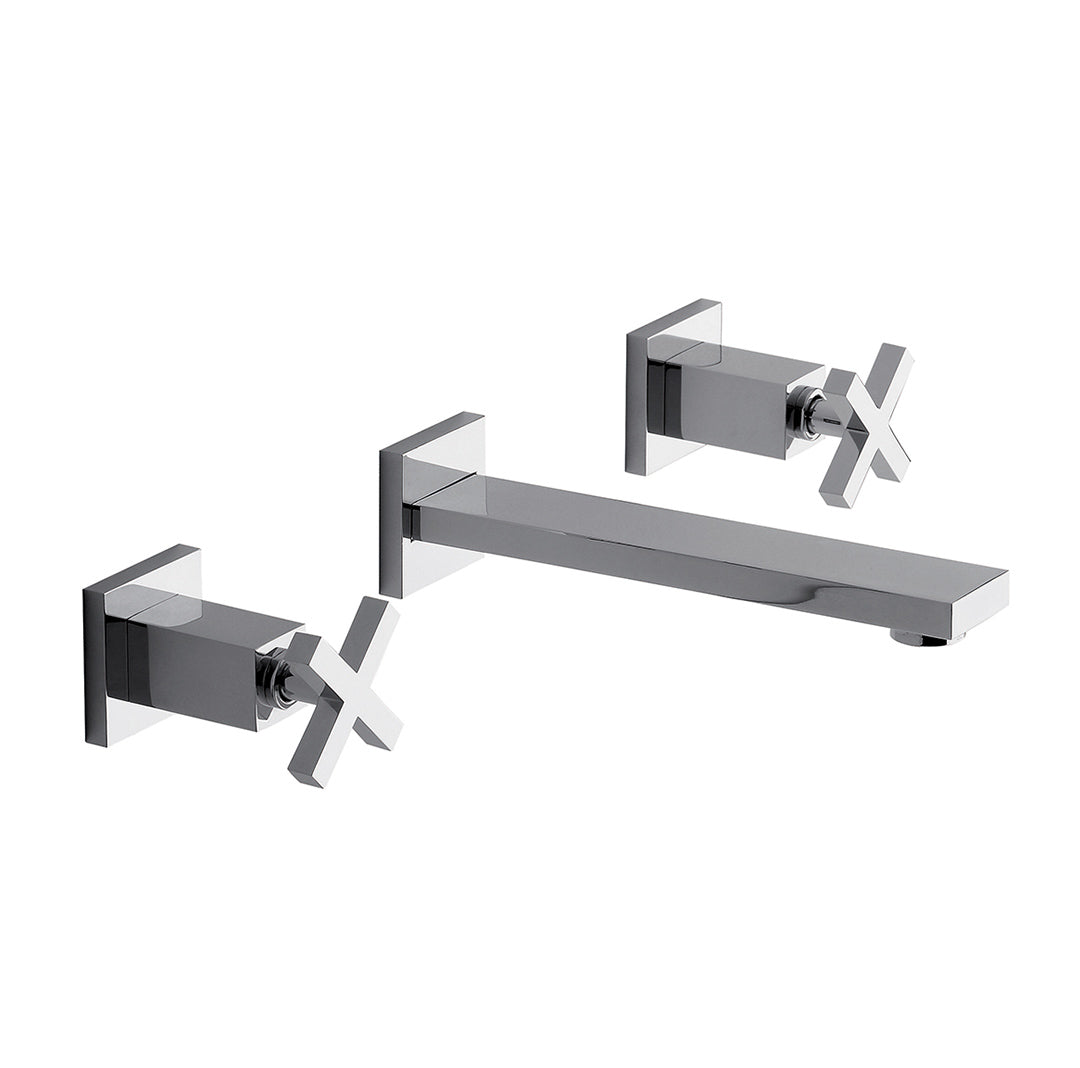 Dominic Wall-mounted lavatory faucet - trim only