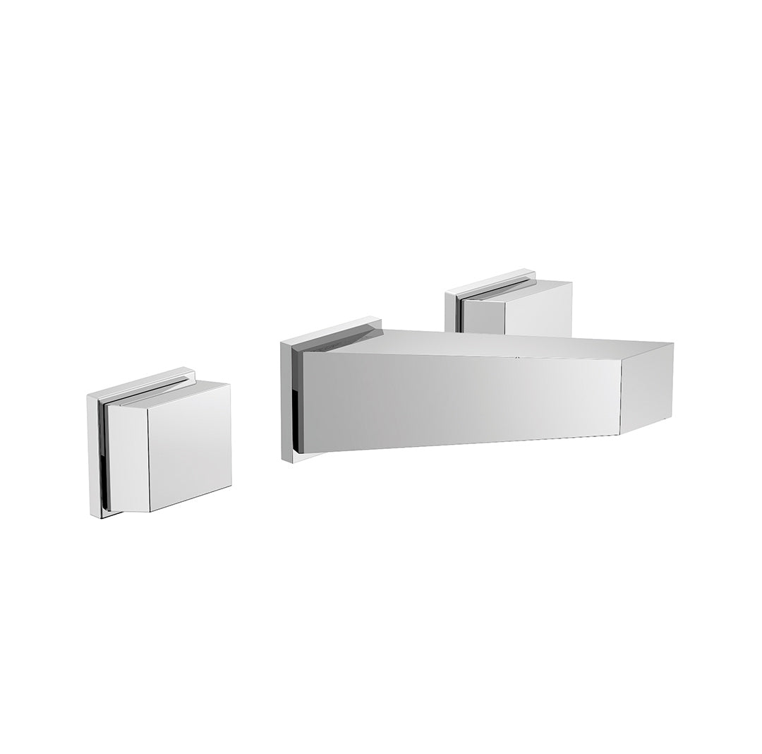 Buzz Wall-mounted lavatory faucet - trim only