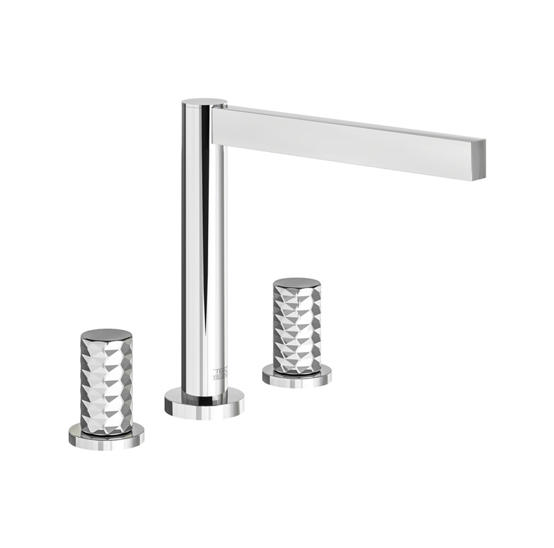 Lollipop Deck mounted Roman bath faucet 3/4" valves – Diamond