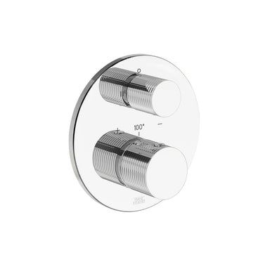 Universal Thermostatic Shower Trim with Diverter – Rings – 2 Functions