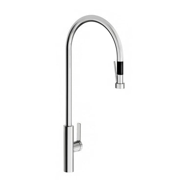 Professional single handle Kitchen Faucet with pull-out sprayer and flexible hose