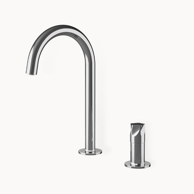 PENTA Two hole Bathroom Faucet with Metal Lever