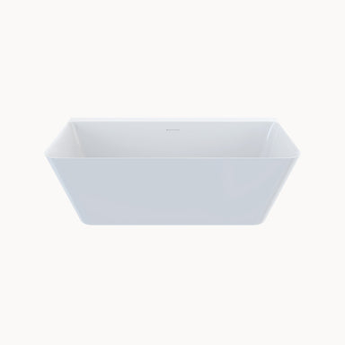 Taos 62" Back-to-Wall Bathtub with Integral Overflow