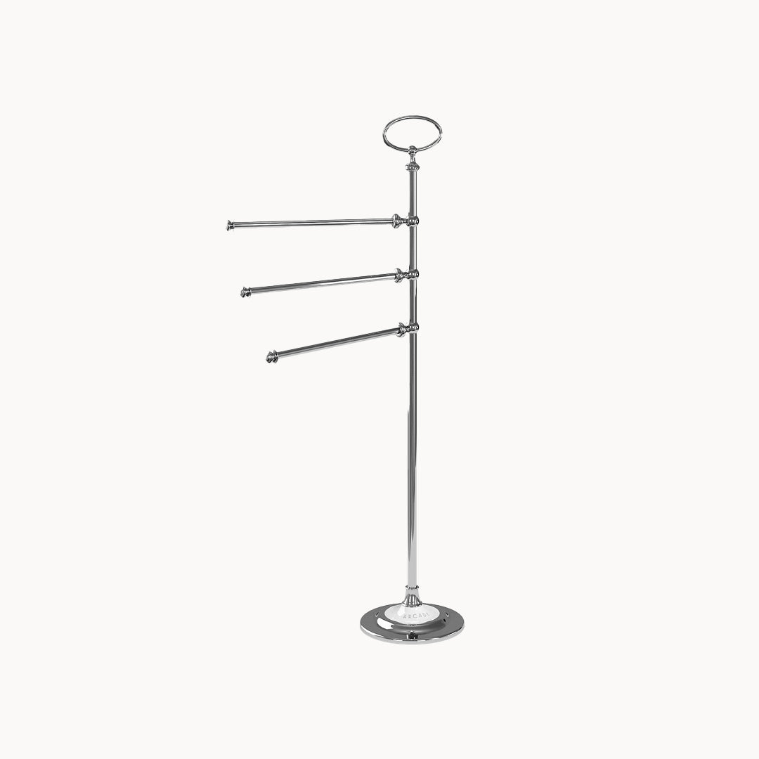 Arcade Freestanding Towel Holder