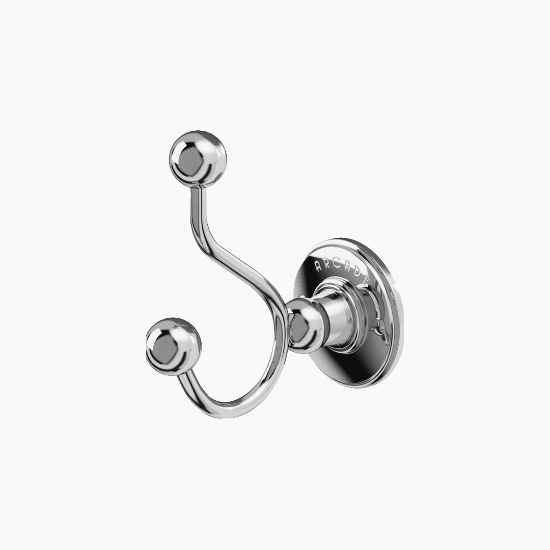 Arcade Double Robe Hook