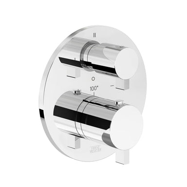 Seven Thermostatic Shower Trim with Three-way Diverter – 3 Functions