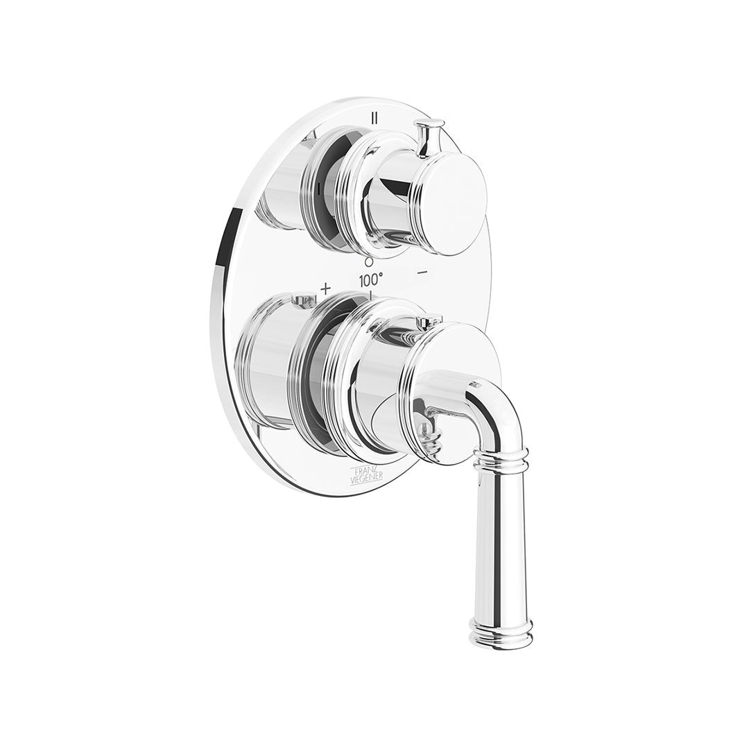Classic Thermostatic Three-Way Shower Trim – 3 Functions