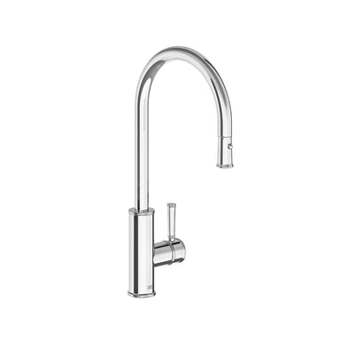 Classic single handle Kitchen Faucet with pull-out sprayer and flexible hose