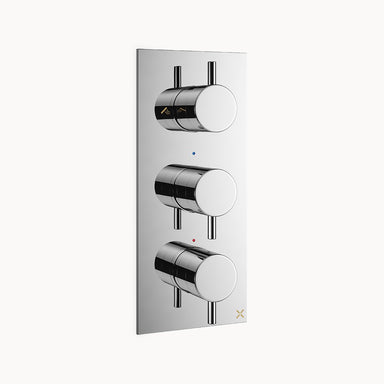 MPRO 2000 Thermostatic Shower Trim with Metal Lever Handles
