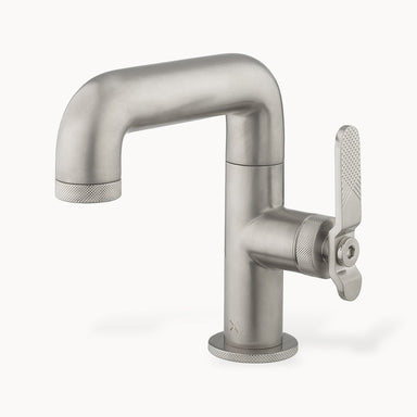 UNION Single Hole Bathroom Faucet with Metal Lever Handle