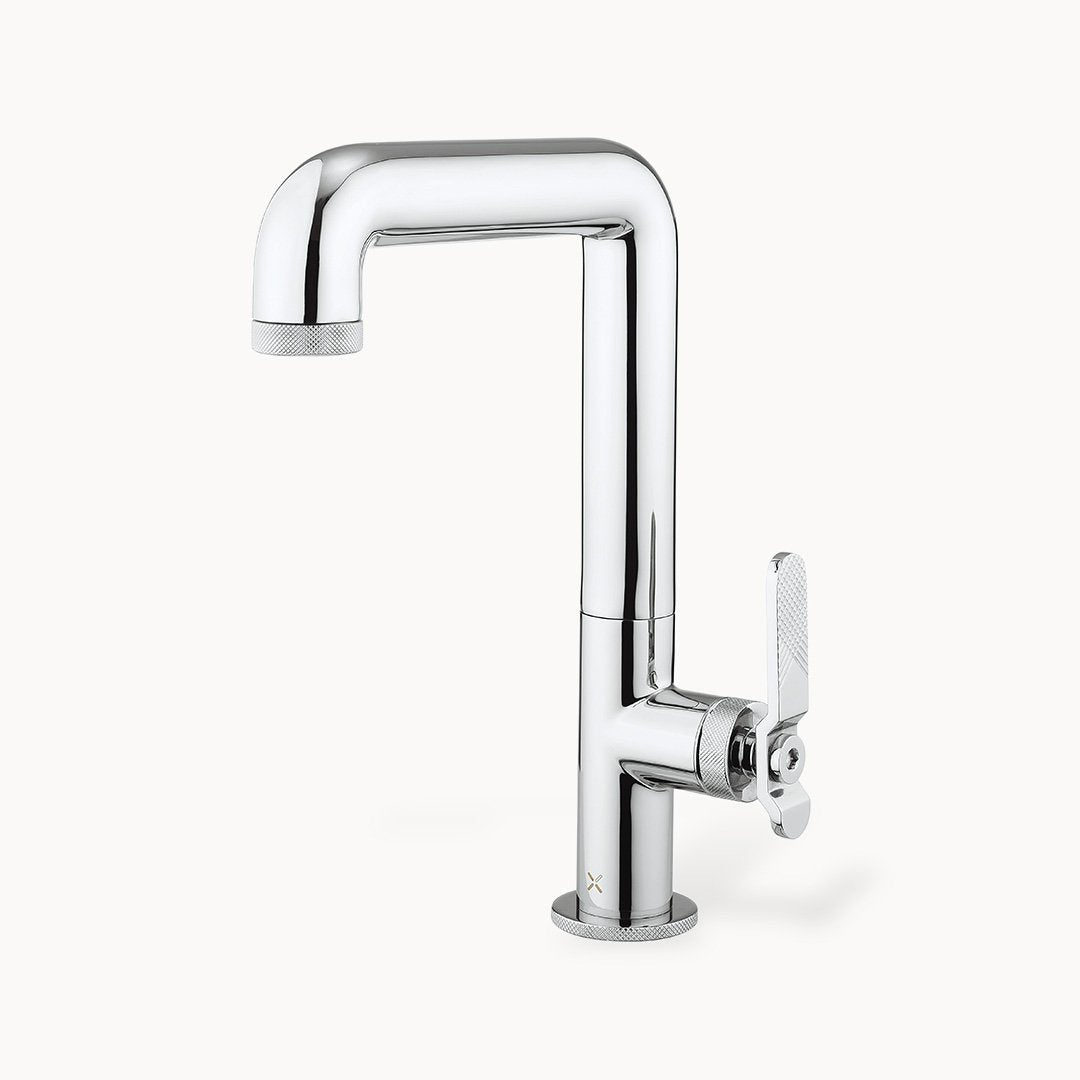 UNION Vessel Bathroom Faucet with Metal Lever Handle
