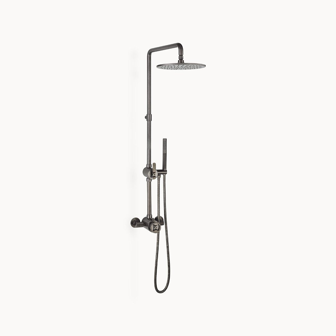UNION Exposed Thermostatic Shower Trim with 10" Shower Head and Hand Shower