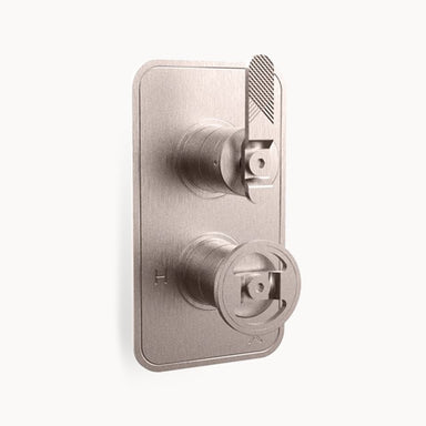UNION 1000/1500 Thermostatic Valve Trim with Lever and Round Handles
