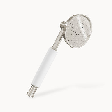 Waldorf Hand Shower with White Handle