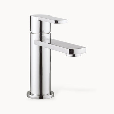 Wisp Single Hole Bathroom Faucet with Metal Lever Handle